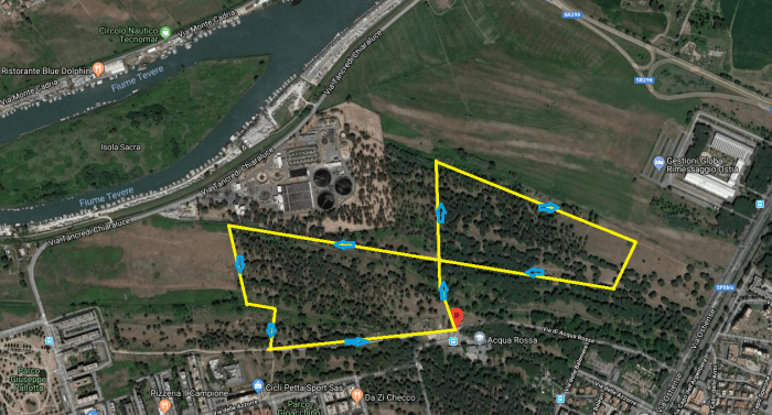 Percorso Acqua Rossa