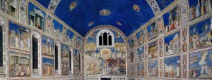 La Cappella degli Scrovegni, con gli affreschi di Giotto